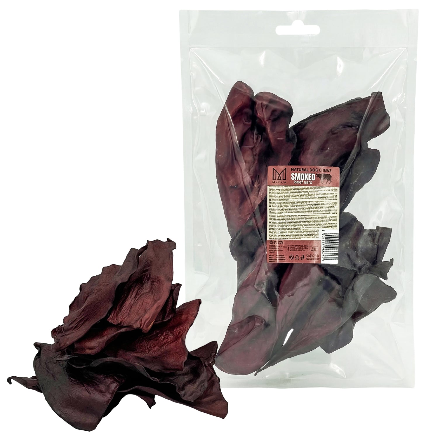Wędzone Uszy wołowe Bovine Smoked Ears