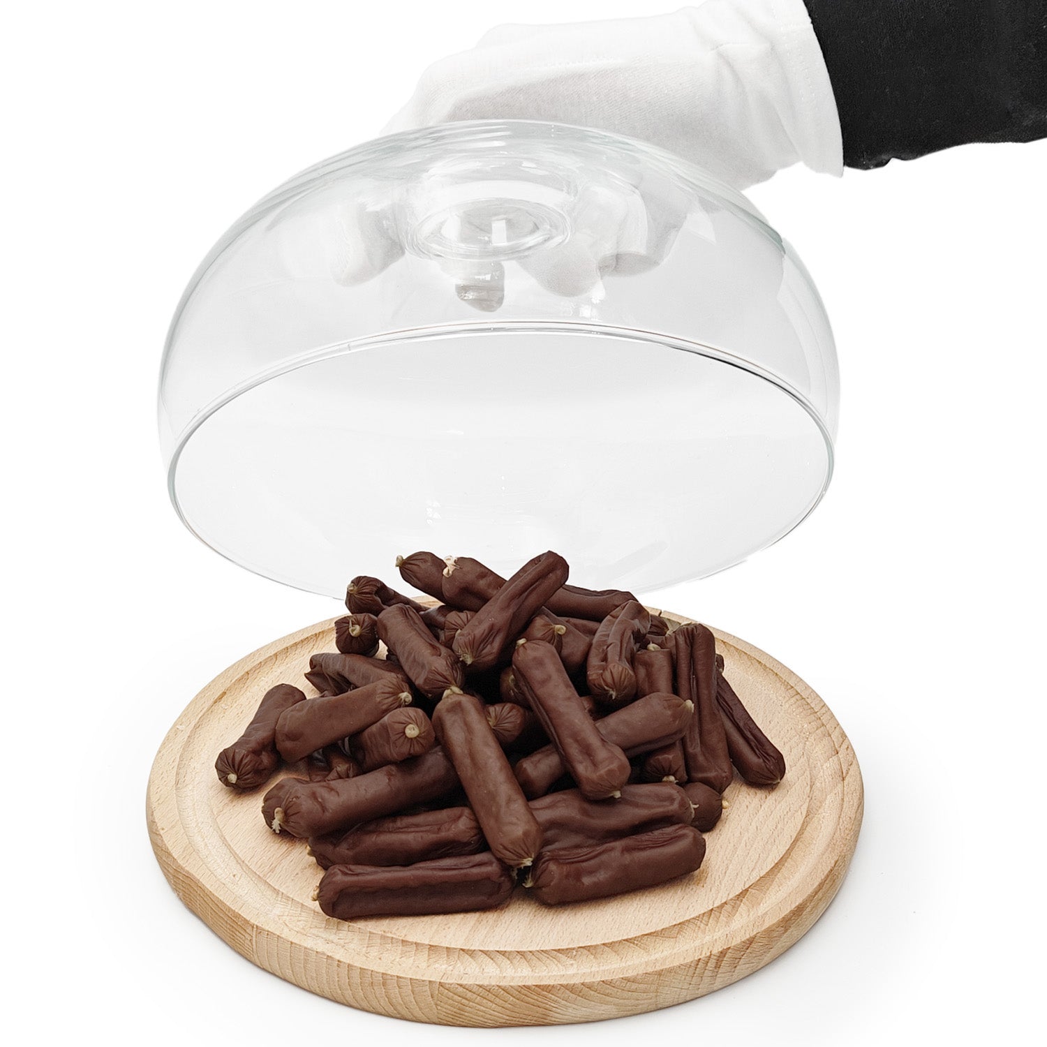 Kiełbaski wołowe, naturalny przysmak dla psa, Mersjo, 500g
