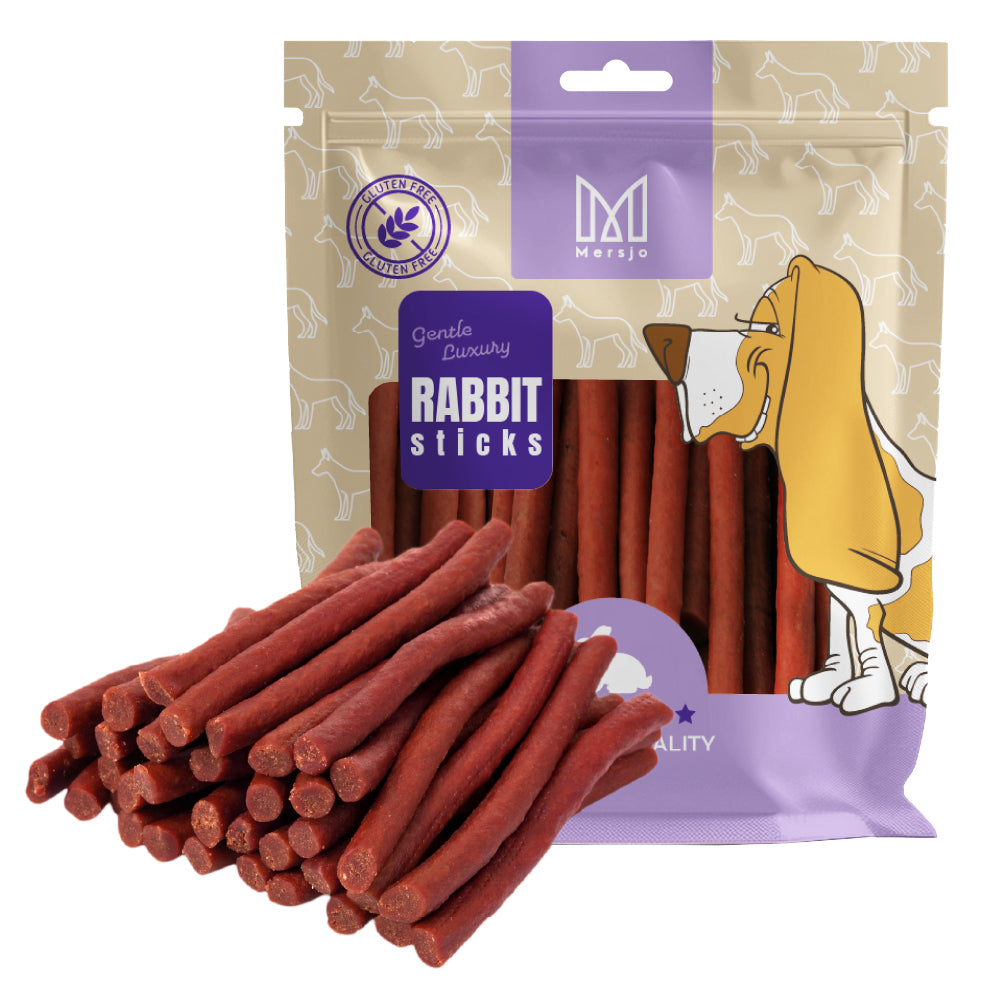 Hundesnack - Kaninchen-Kabanossi Mersjo 500g