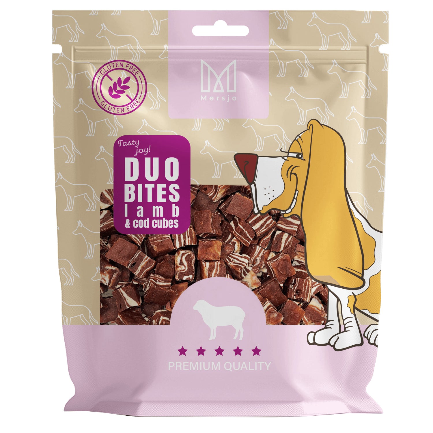 Duo Flavours Dog Treats – Lamb with Cod Mersjo 300g